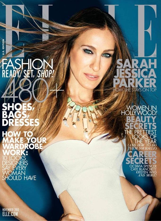 Sarah Jessica Parker @ Elle US November 2012