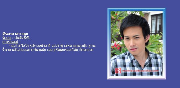 ตัวละครเรื่อง "แรงเงา"