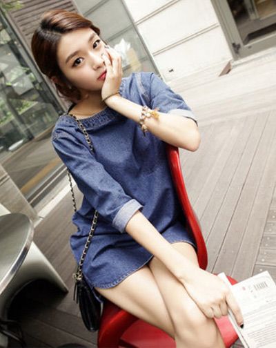 แฟชั่น ชุดเดรสยีนส์เท่ ๆ ที่คอคนรักยีนส์ไม่ควรพลาด