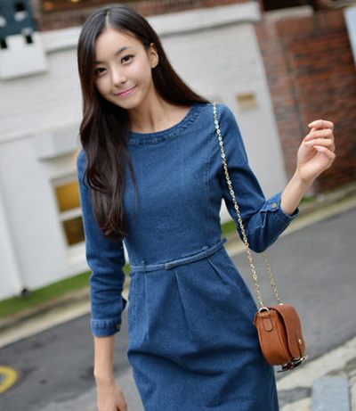 แฟชั่น ชุดเดรสยีนส์เท่ ๆ ที่คอคนรักยีนส์ไม่ควรพลาด
