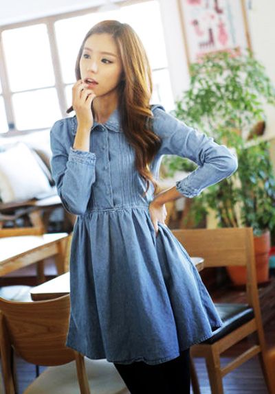 แฟชั่น ชุดเดรสยีนส์เท่ ๆ ที่คอคนรักยีนส์ไม่ควรพลาด