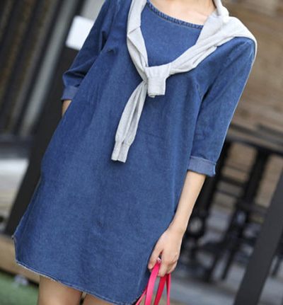 แฟชั่น ชุดเดรสยีนส์เท่ ๆ ที่คอคนรักยีนส์ไม่ควรพลาด