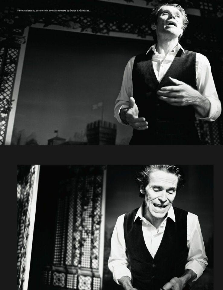 Willem Dafoe @ Another Man issue 15 A/W 2012