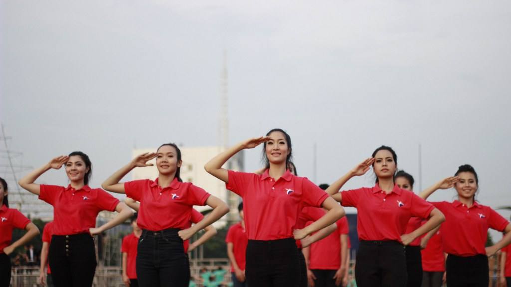 Sport day เชียร์ลีดเดอร์ ม.กรุงเทพ