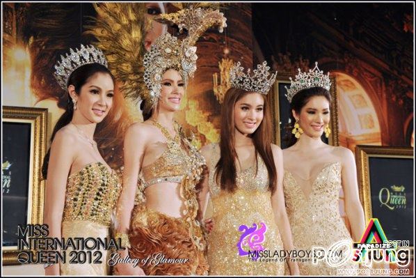 แถลงข่าวการประกวด miss international queen 2012