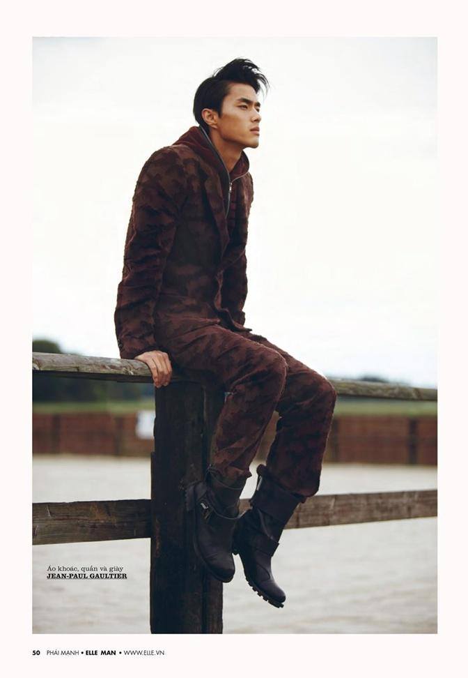 Zhao Lei @ ELLE MAN Vietnam October 2012