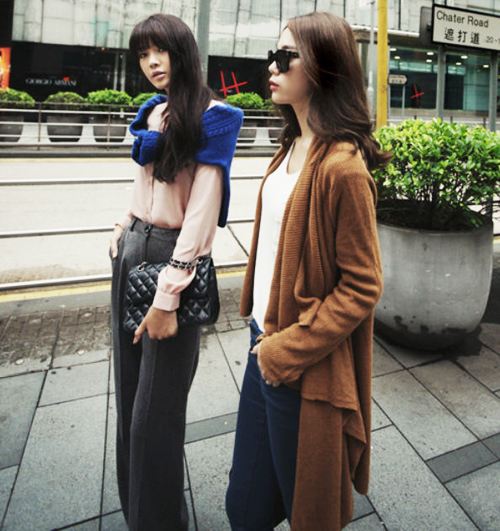 แฟชั่น เสื้อกันหนาวเริ่ดๆ ของสาว