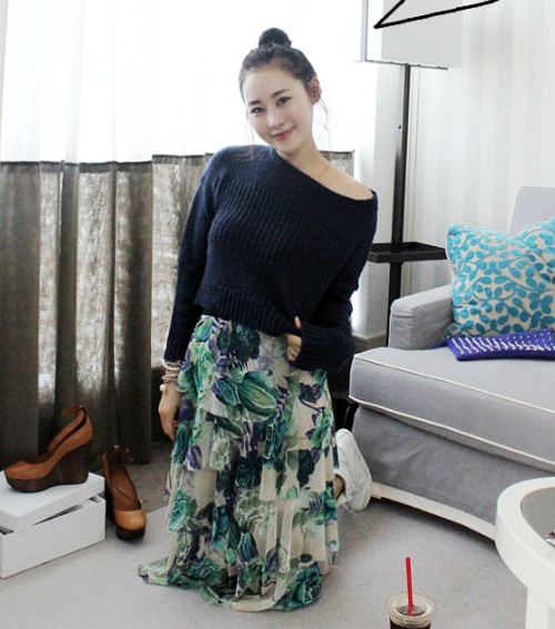 แฟชั่น เสื้อกันหนาวเริ่ดๆ ของสาว