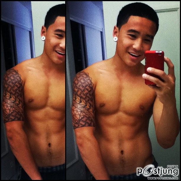 tattoo asian guy