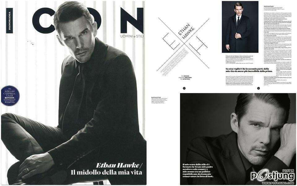 Ethan Hawke @ Icon Italia Magazine Fall 2012