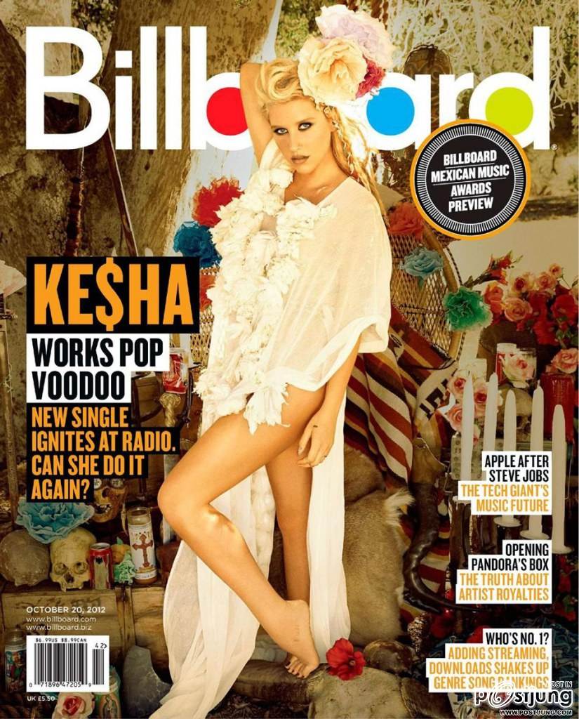 Ke$ha @ Billboard Magazine October 2012