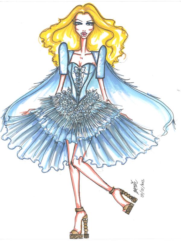 The Prima Ballerina- For the National Costume