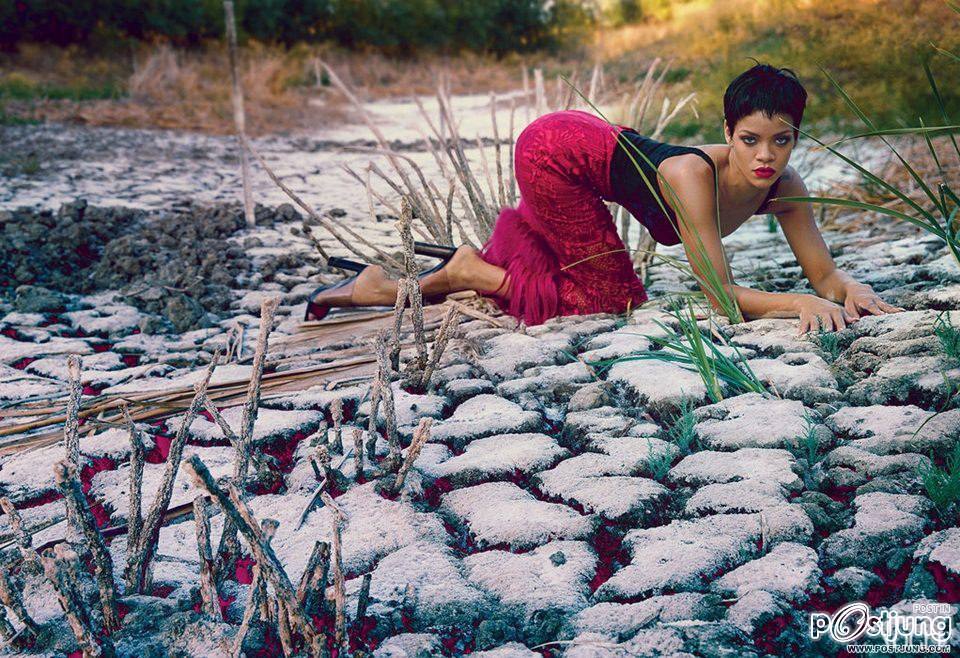 Rihanna @ Vogue US November 2012