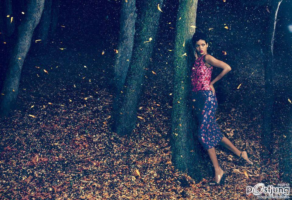 Rihanna @ Vogue US November 2012