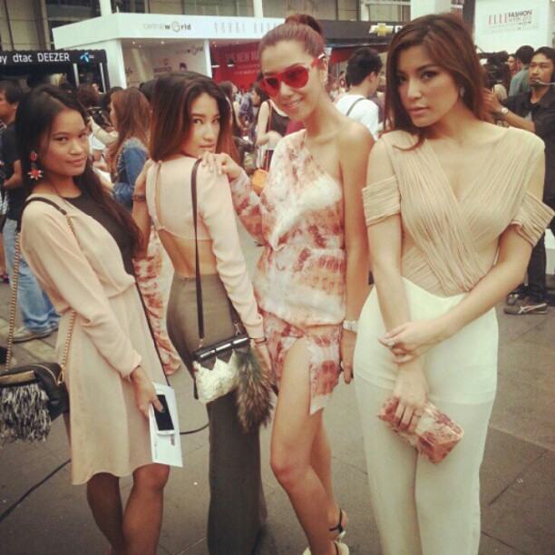 จัดเต็ม! ดาราตบเท้าร่วมงาน ELLE Fashion Week 2012