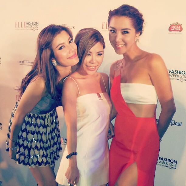 จัดเต็ม! ดาราตบเท้าร่วมงาน ELLE Fashion Week 2012