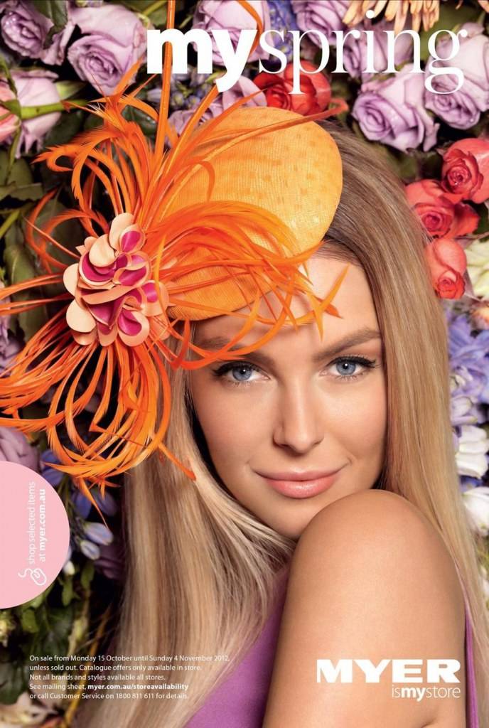 Jennifer Hawkins (Miss Universe 2004) @ Myer My Spring Catalogue 2012