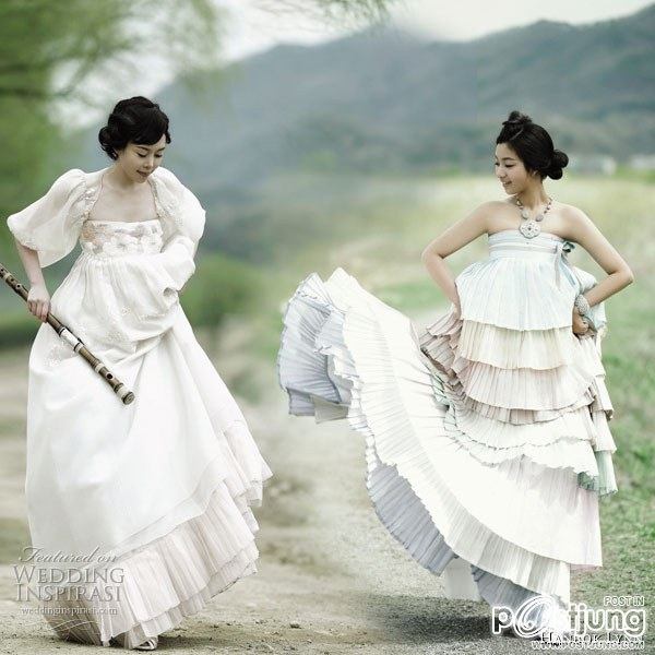 ชุดเกาหลี(ฮันบก)แบบโมเดิร์น ภาค 1 ค่ะ