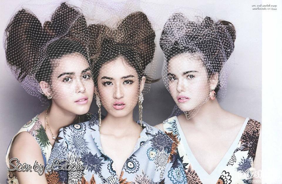 5 สาว The Six Sense สื่อรักสัมผัสหัวใจ @ กุลสตรี vol.42 no.1003 October 2012