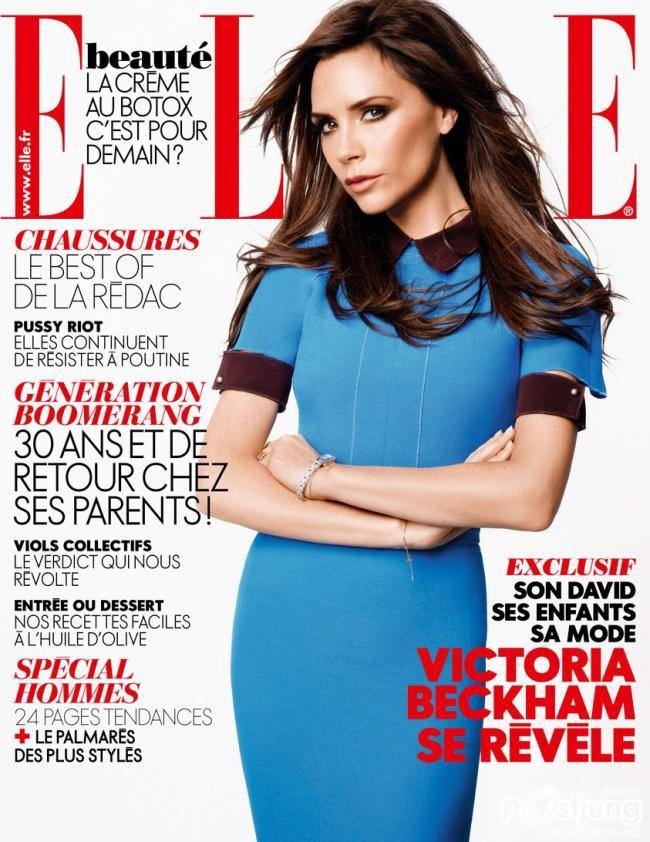 Victoria Beckham @ Elle France November 2012