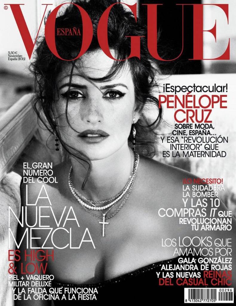 Penelope Cruz @ Vogue Spain November 2012