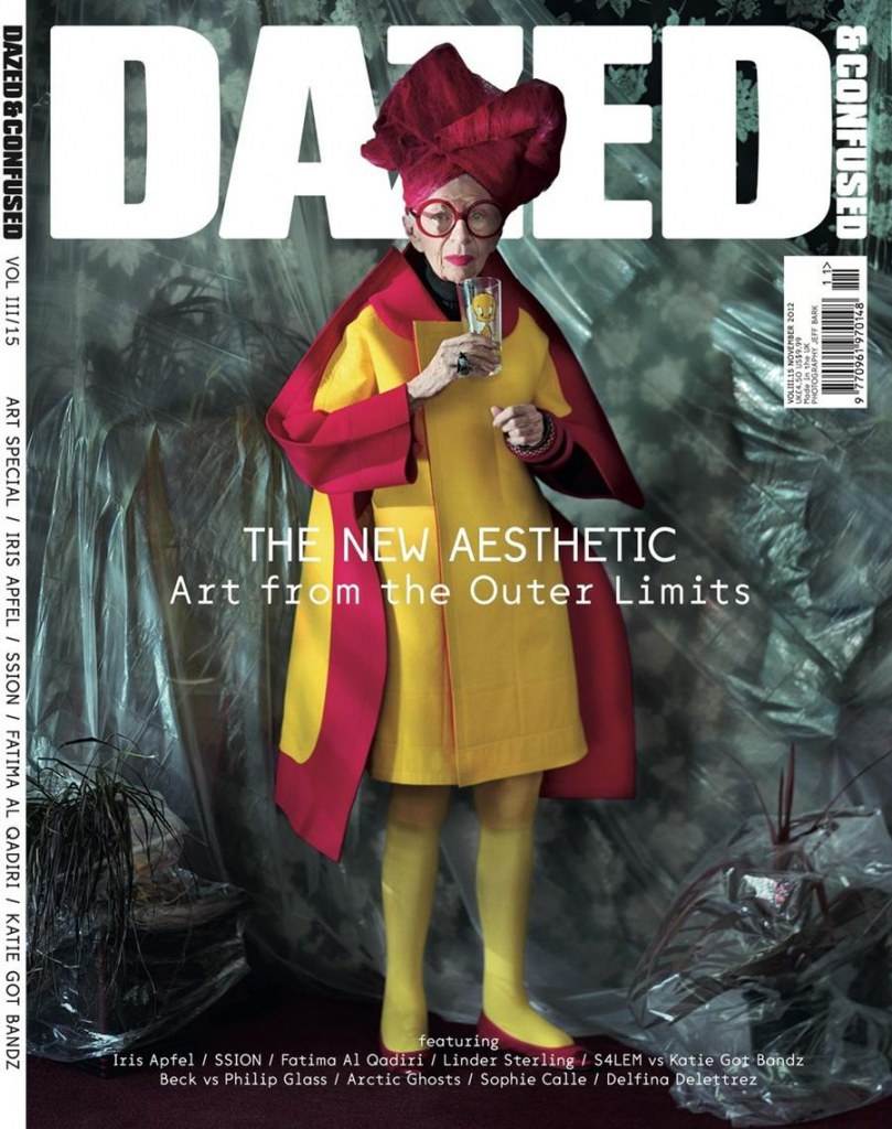 Iris Apfel @ Dazed & Confused November 2012