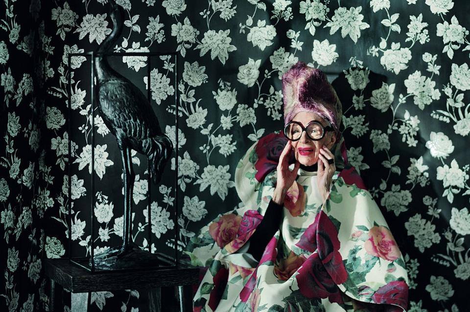 Iris Apfel @ Dazed & Confused November 2012