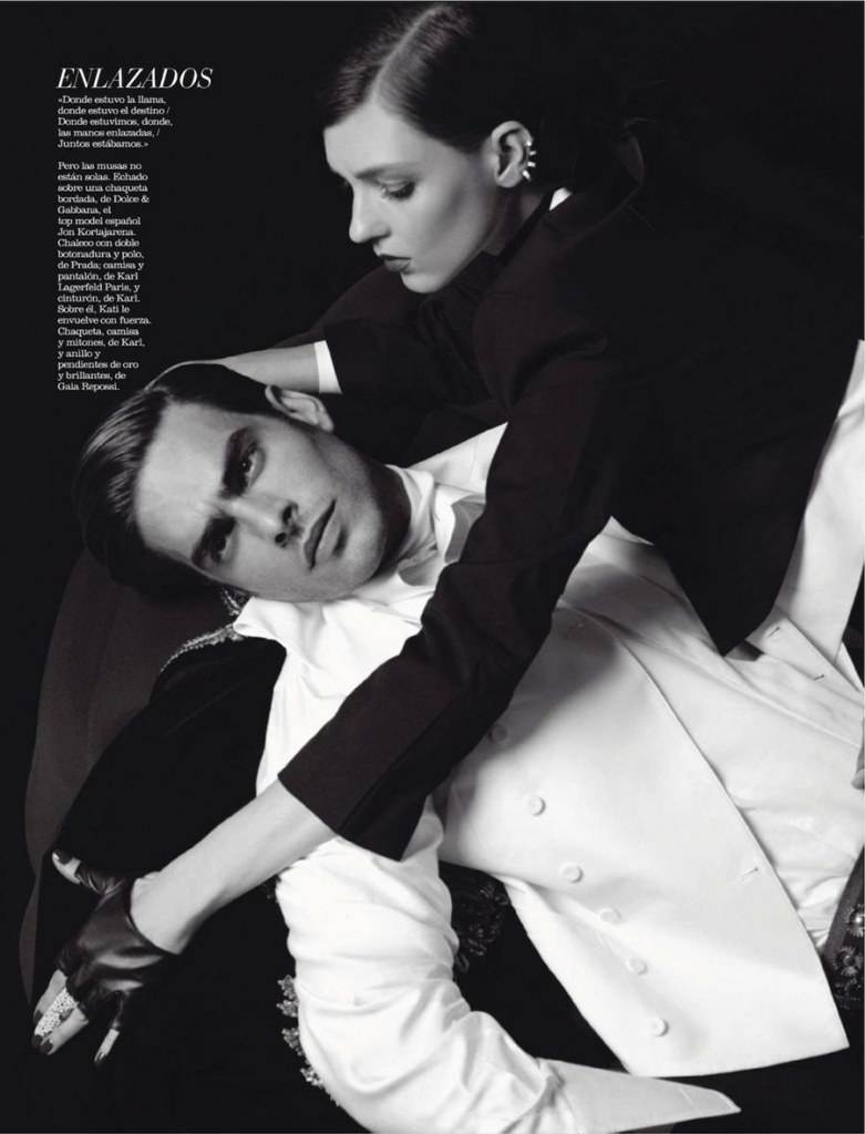 Jon Kortajarena - Kati Nescher & Heidi Mount @ Marie Claire Spain November 2012