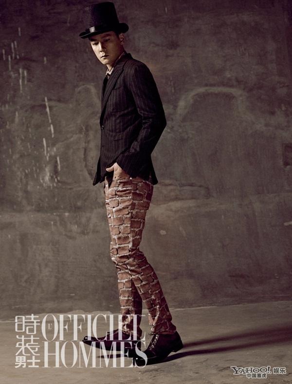 Daniel Wu @ L'Officiel Hommes China October 2012