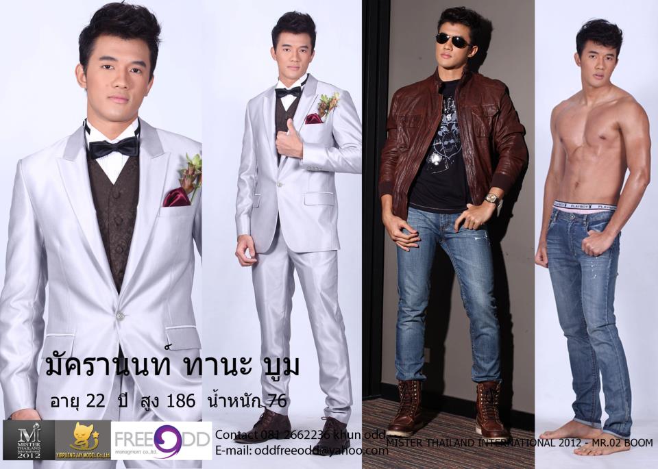 MISTER THAILAND INTERNATIONAL 2012