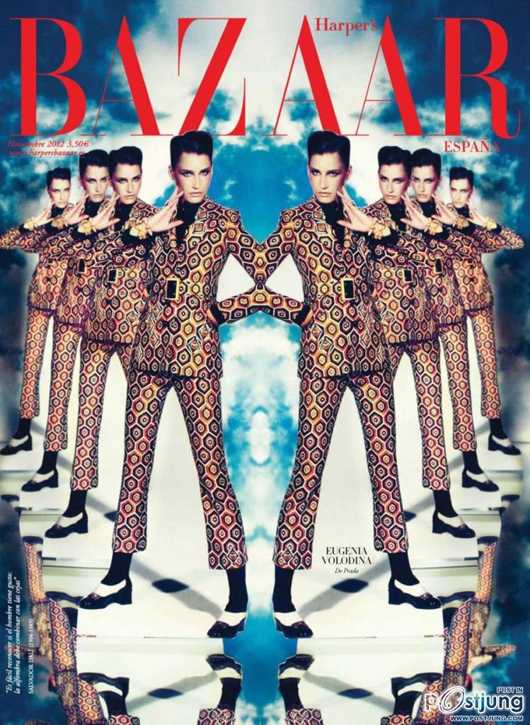 Eugenia Volodina @ Harper's Bazaar Spain November 2012