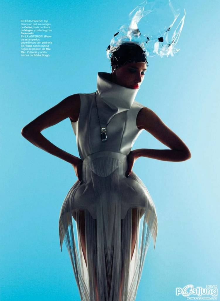 Eugenia Volodina @ Harper's Bazaar Spain November 2012