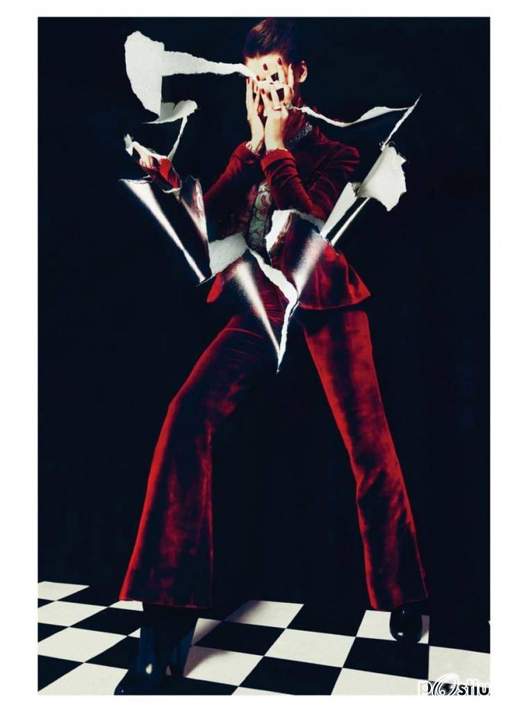 Eugenia Volodina @ Harper's Bazaar Spain November 2012