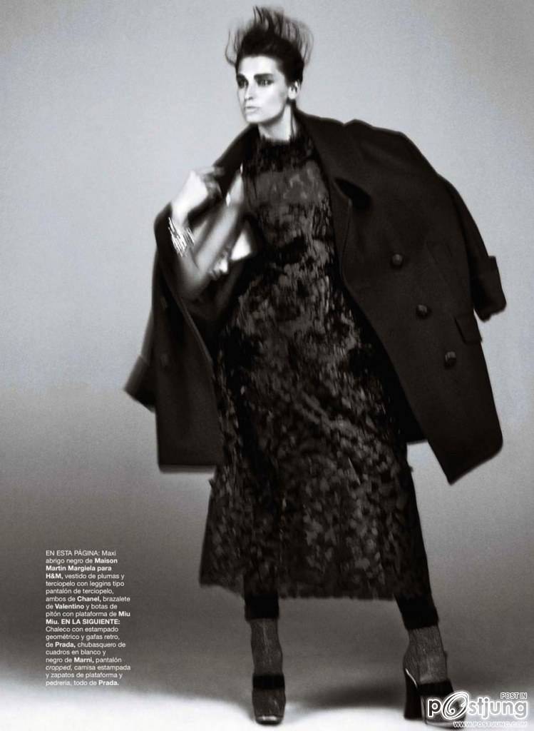 Eugenia Volodina @ Harper's Bazaar Spain November 2012