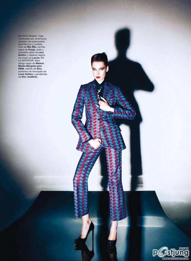 Eugenia Volodina @ Harper's Bazaar Spain November 2012