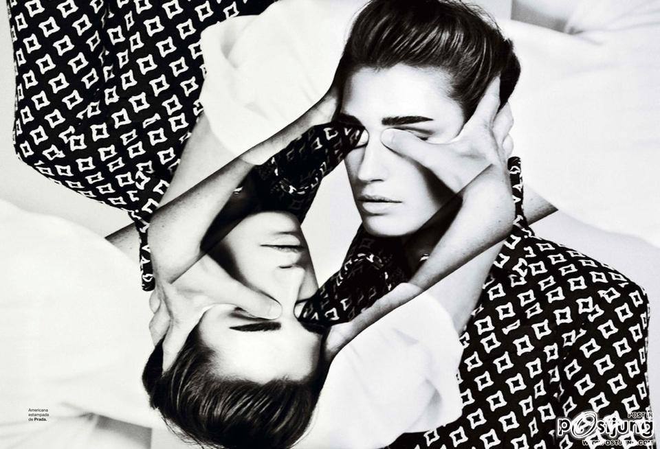 Eugenia Volodina @ Harper's Bazaar Spain November 2012