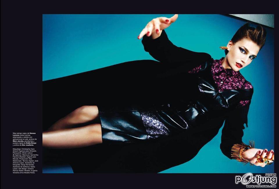 Eugenia Volodina @ Harper's Bazaar Spain November 2012