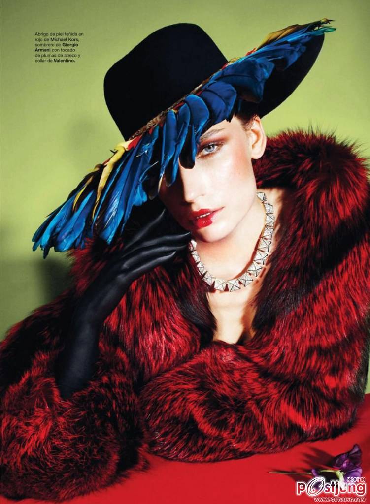 Eugenia Volodina @ Harper's Bazaar Spain November 2012