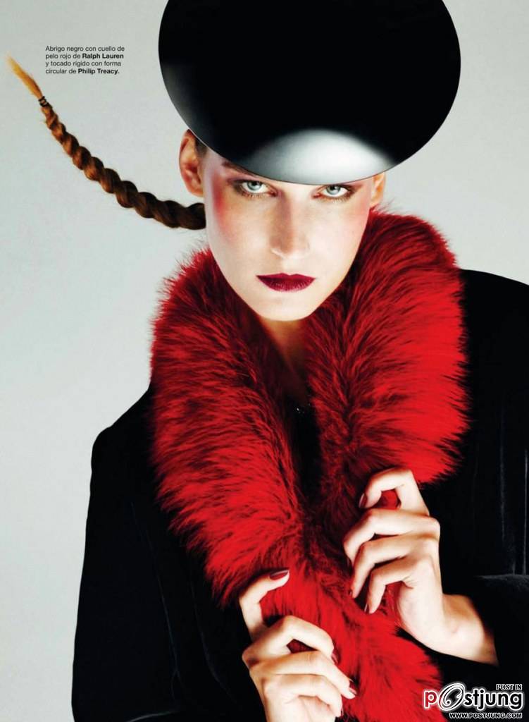 Eugenia Volodina @ Harper's Bazaar Spain November 2012