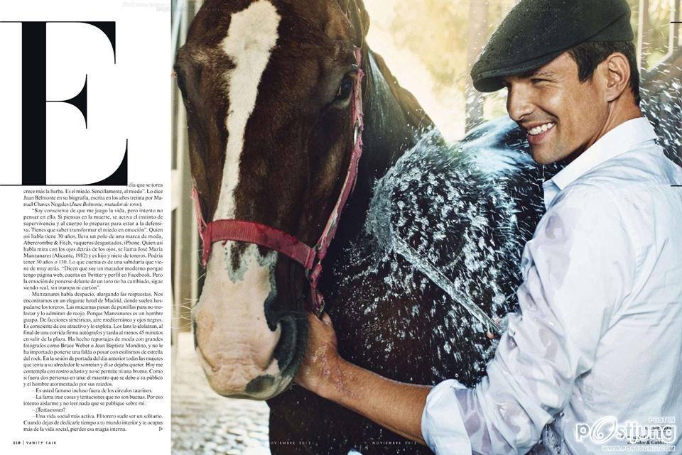 Jos&eacute; Maria Manzanares @ Vanity Fair Spain November 2012