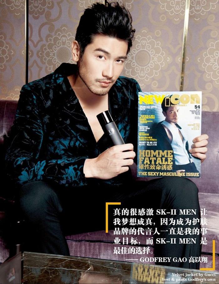 Godfrey Gao @ NEWICON FOR HIM No.63 Oct.-Nov.2012