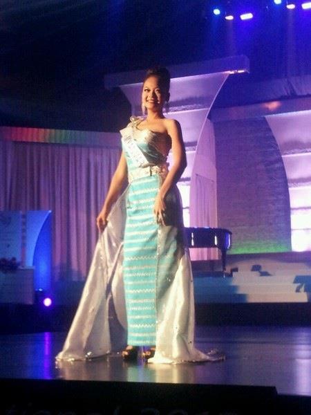 Miss Myanmar Evening Gown