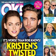 Kristen Stewart & Robert Pattinson @ OK! Magazine issue 44 October 2012