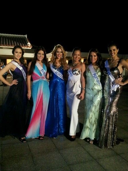 ส่งท้ายกับ Miss Venezuela International 2012