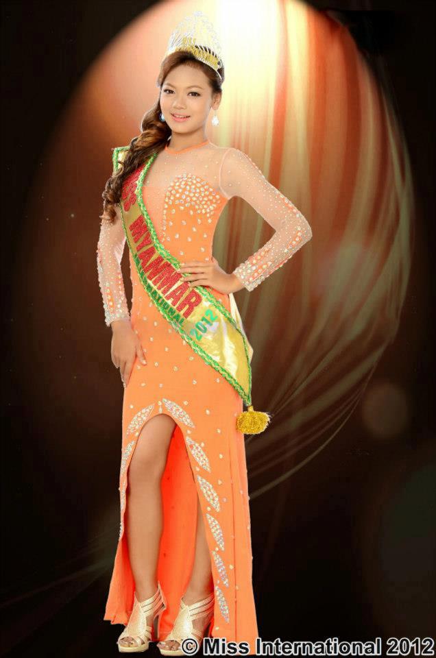 Miss International Myanmar 2012