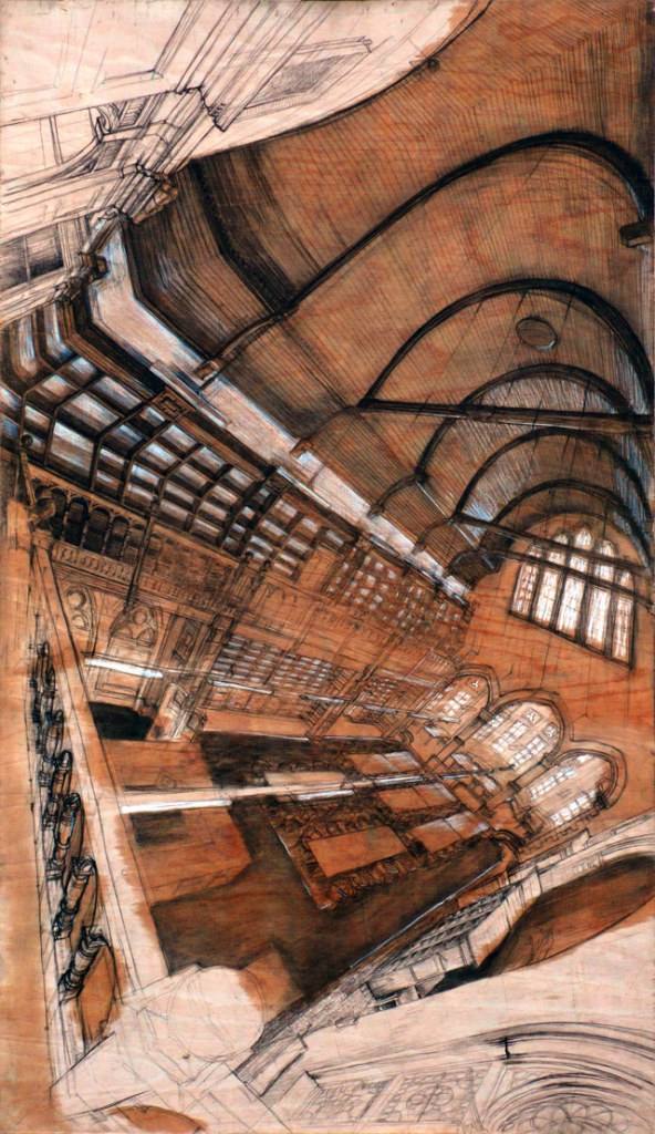 The Next M.C. Escher? The Disorienting Polyhedral Panoramic Perspective Drawings of Rorik Smith