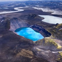 Aerial Photographs of Volcanic Iceland by Andre Ermolaev