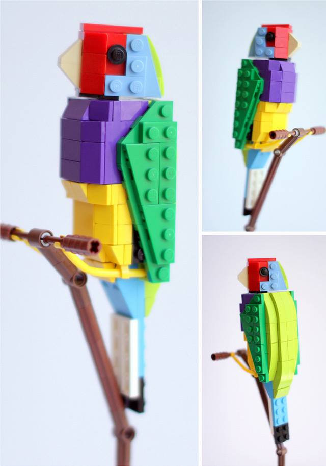 Tropical Lego Birds