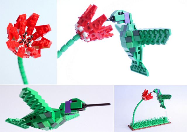 Tropical Lego Birds