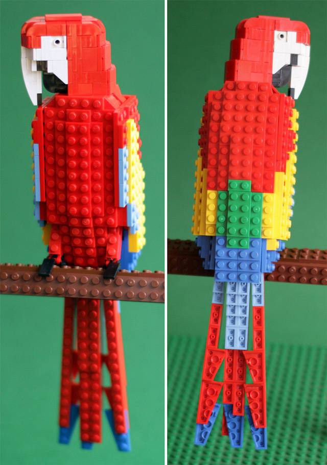 Tropical Lego Birds